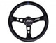 Kawasaki Deep Dish Steering Wheel Suede